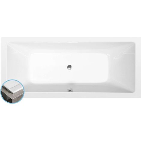 Polysan - Bañera 180x70x39 cm, blanca 72906S (1/4)