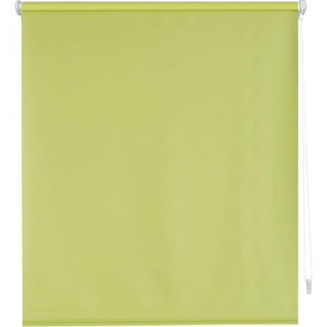 Blindecor Zeus Tenda a rullo oscurante Easyfix - Verde pistacchio, 42 x 180 cm (Larghezza x Altezza) Dimensioni del tessuto 39 x 175 cm. Tende termiche oscuranti senza attrezzi (1/5)