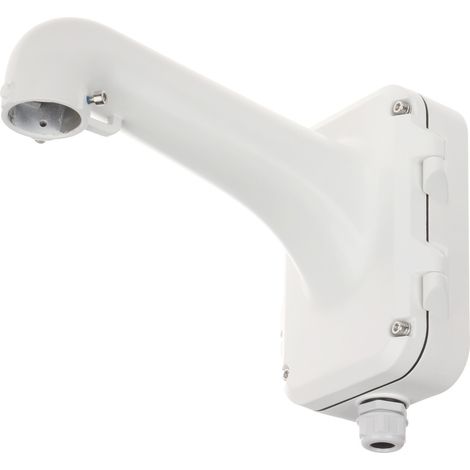 Hikvision DS-1604ZJ-POLE Support Poteau Blanc Aluminium (1/5)