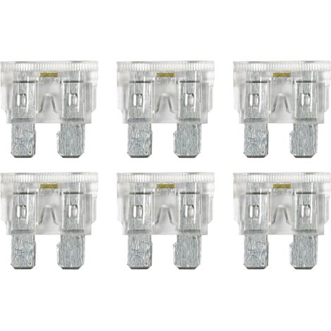 Smart Led, set 6 fusibili lamellari con spia a led, 12/32V - 25A (1/4)
