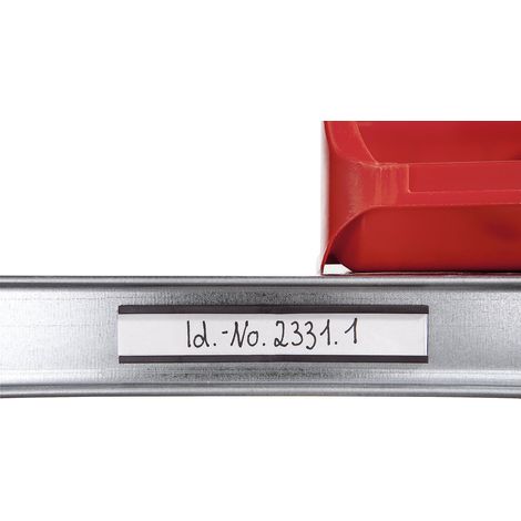 FRANKEL kaiserkraft, Porte-étiquette magnétique, noir, h x l