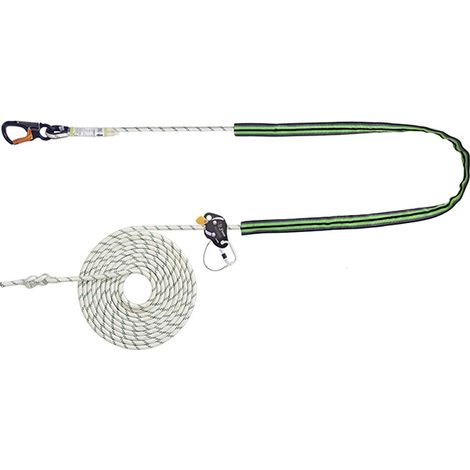 Linea di sicurezza intrecciata con tenditore a camma - 10 m - FA40906100