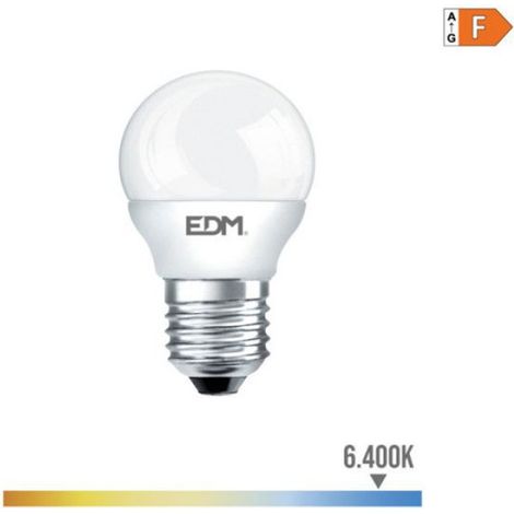 Ampoule LED Sphérique E27 – 7W – 600lm – 6400K – 4,5x8cm – Lumière Froide - 98946 (1/5)