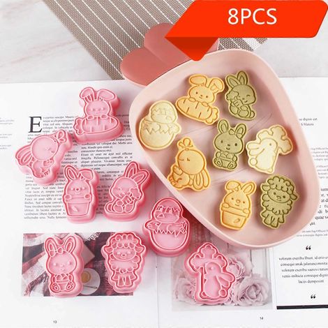 emporte-pièces en plastique pour biscuits, parfaits pour les enfants. (1/4)