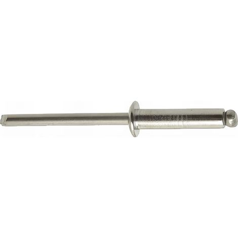 500 Rivets aveugles - Acier inoxydable A2 - DIN 7337 - Tête fraisée - Diamètre 3,0 mm - Anti-rouille - Bricolage et Automobile - Longueur 8 mm mm - Diamètre 3 mm