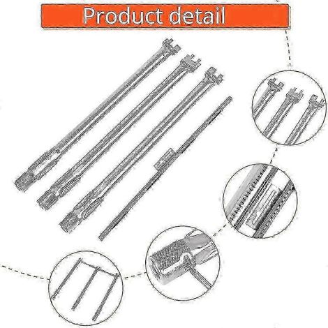 Tube de brûleur pour Weber Spirit Series 300 E310 S310 E320 S320 (1/4)