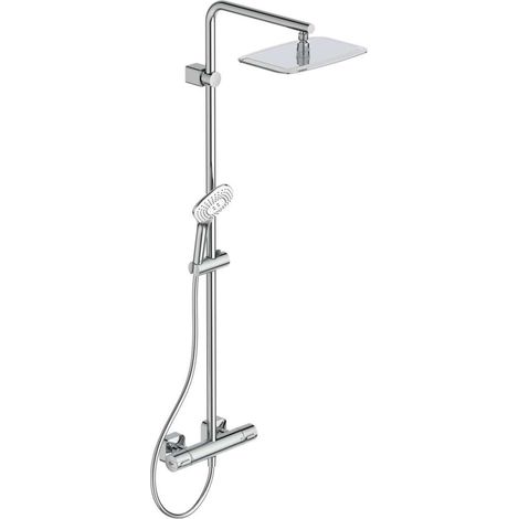 Ideal Standard Idealrain Evo Jet - Set doccia 300 con termostato, 3 getti, cromo A6986AA (1/3)
