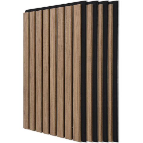 Lot de 4 Panneaux Muraux Bois (1/5)