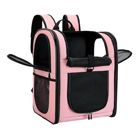Backpack for Dogs and Cats Pink (1/5)
