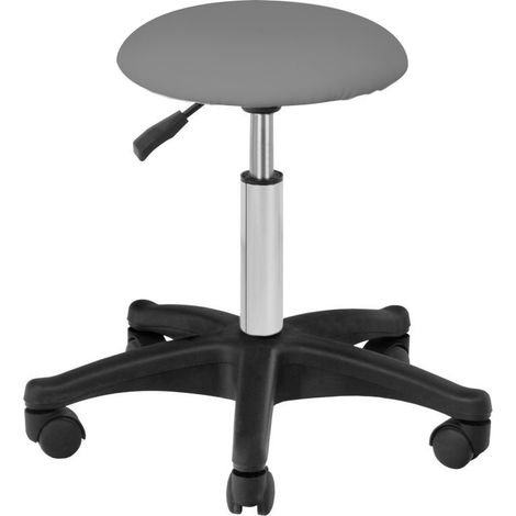 Taburete cosmético gris AM-312 (1/2)