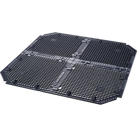 GARANTIA rejilla de suelo THERMO- / ECO-KING 600 / 400 L negra (1/4)