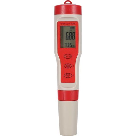 1-in-1-Funktions-Digital-Wasserqualitätstester (pH, TDS, EC, Temperatur) – Messgerät und Teststift (1/5)