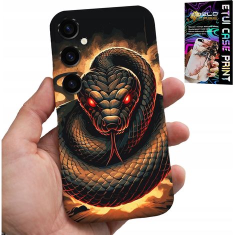 Coque pour Samsung Galaxy S24 - Serpent, coque serpent cobra serpent à sonnette + film protecteur (1/5)