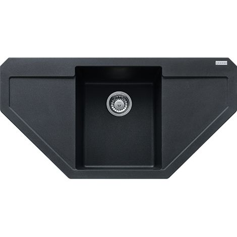 Évier de cuisine Maris Fragranit+ MRG612E - 960 x 500 x 190 mm - Onyx - Sous-meuble 60 ou 90 cm (Selon gabarit) - Franke (1/2)