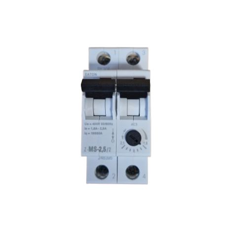 EATON Z-MS-2,5/2 INTERRUPTEUR DE PROTECTION DE MOTEUR Z-MS, 2P, 1,60 A - 2,50 A 248395 (1/2)