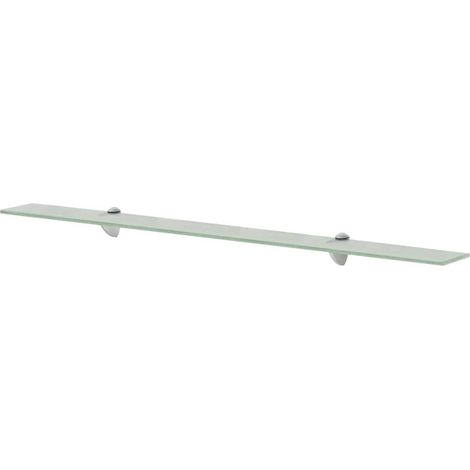 Mensole Galleggianti 2 pz in Vetro 100x10 cm 8 mm (1/5)