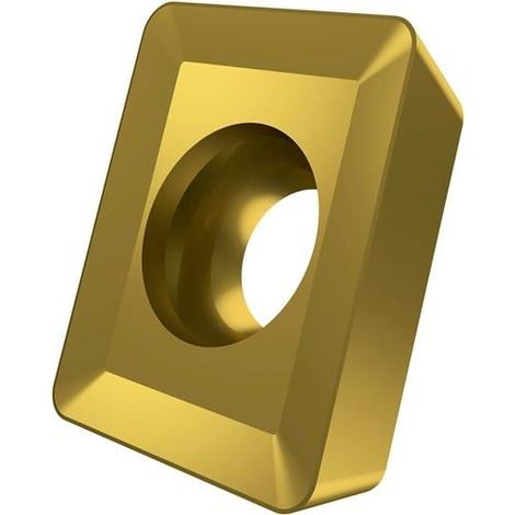 Fräswendeschneidplatte ISO APET 150412SN:M8340 D.5,5mm PVD beschichtet Gold (1/2)