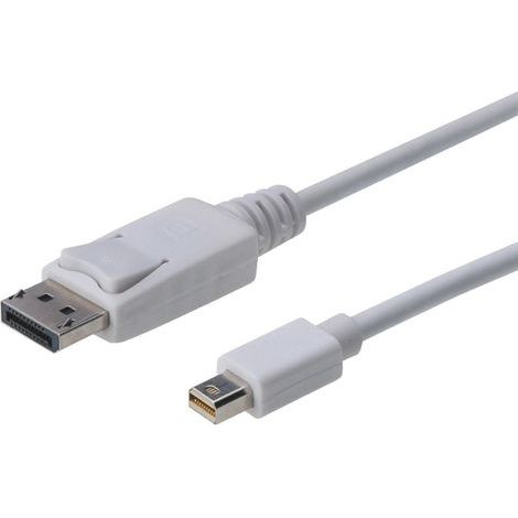 Câble adaptateur Digitus AK-340102-020-W 2.00 m blanc R02318 (1/3)