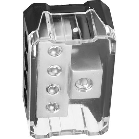 Distributeur de courant audio automobile avec bloc de connexion 1 entrée 0GA / 4 sorties 4GA (1/5)