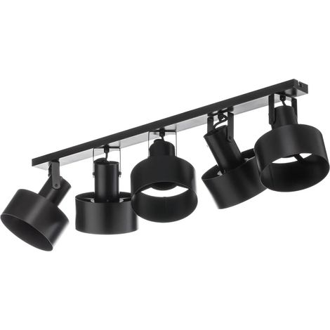 [GEBRAUCHT] B-Ware Sigma Deckenleuchte Lampe Deckenlampe Rif 5 Stahl Schwarz