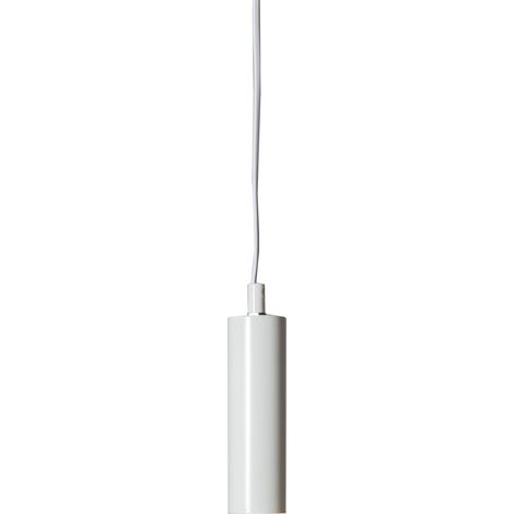 E27 Lampenaufhängung ,Glans', Basis für dekorative Leuchtmittel, Metall, weiß, 350cm (1/4)