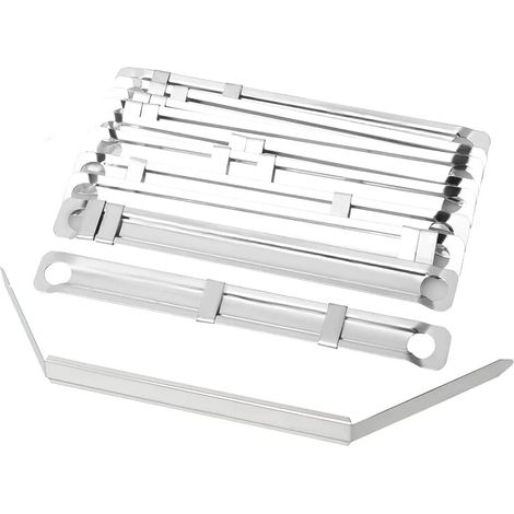 Fixation Relieur de Document,50 pièces Clips de Fixation Relieur de Document 2 Trous Pinces à Papier Ensembles Attaches Epingles Métal Acier pour Cahiers Agendas Livres Troués (1/5)
