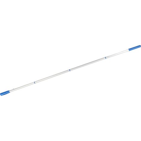 4-teilige Aluminium-Teleskopstange, 1,6 Meter lang, Zubehör für die Poolreinigung, Skimmernetze, Saugdüsen (1/5)