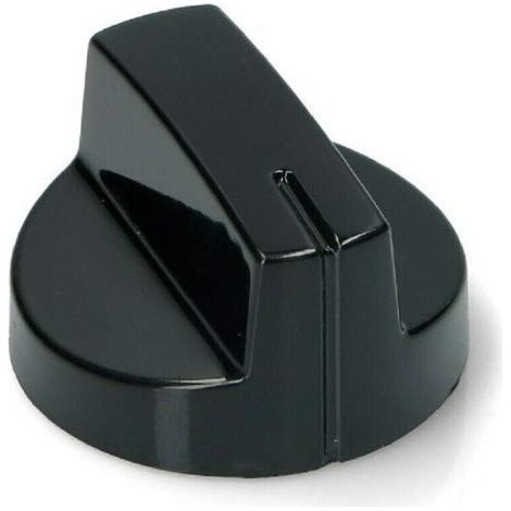 USPSHOP, Kit 4 pezzi Manopola (ORIGINALE Beko) per piano cottura/forno beko/cucina, colore Nero, Diametro 36mm, foro 6mm, altezza 22mm