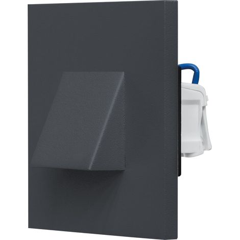 EVN Lichttechnik LED-Wandeinbauleuchte 3000K IP44 anth LQ41802AE (1/4)