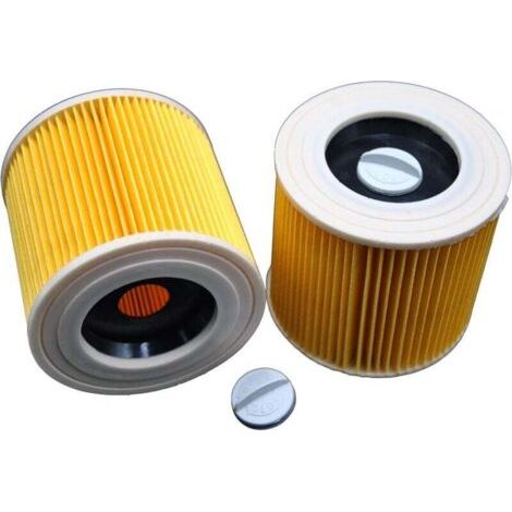 BUNTHAUS PA 2 Filtres À Cartouches Pour Aspirateur Kärcher WD 2200 WD 2500 M WD 3200 WD 3300 M WD 3500 P (1/4)
