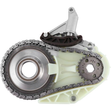Motorsteuerungskomponenten, 11417605366 Ölpumpen-Steuerkettensatz, ABS + Eisen geeignet für 1(F20)125 i 08-2011-1997 160218 N20 B20 A Schrägheck geeignet für X1 X3 Z4 F35. (1/5)