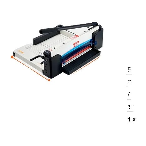 Coupe-papier, capacité de 400 feuilles, design ergonomique, 12pouce (1/2)