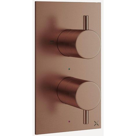 Crosswater MPRO Mitigeur douche - encastrable - vertical - Bronze brossé