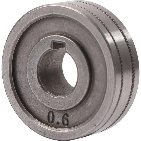 Rouleau d'avance MIG - 1 Pièce - Acier Inoxydable - Rainure K pour Fil Fourré - Soudure LRS-775S SSJ-29 - Tailles 0,6 à 1,2 mm (1/5)