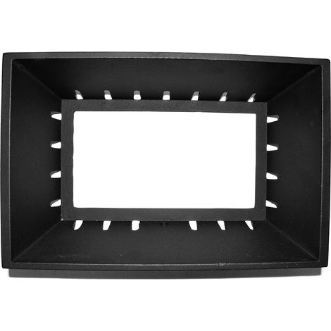 Support de grille pour poêles à cheminée Meltemi de Fireplace - fonte - dimensions d'encastrement parfaitement adaptées (1/2)