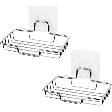 Mounted Soap Dish for Bathroom and Kitchen Stainless Steel