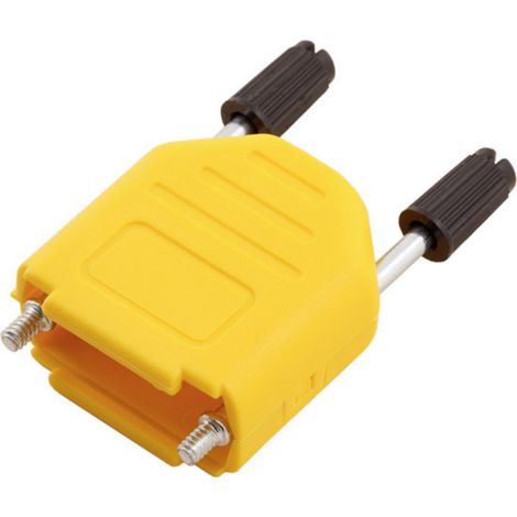 encitech DPPK09-Y-K 6353-0105-01 D-SUB Gehäuse Polzahl: 9 Kunststoff 180 ° Gelb 1 St.