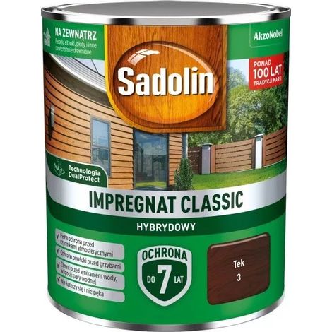 Sadolin impregnat classic ibrido 7 LAT TEK 0,75 - 5SACH.TEK0,7