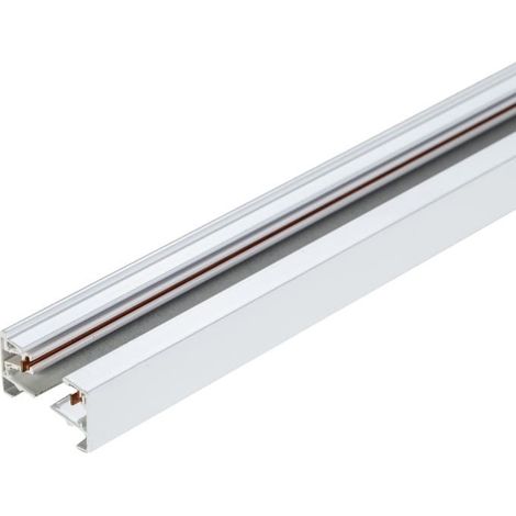 Rail monophasé 2 m saillie blanc profil alu X-Line DPM (1/5)