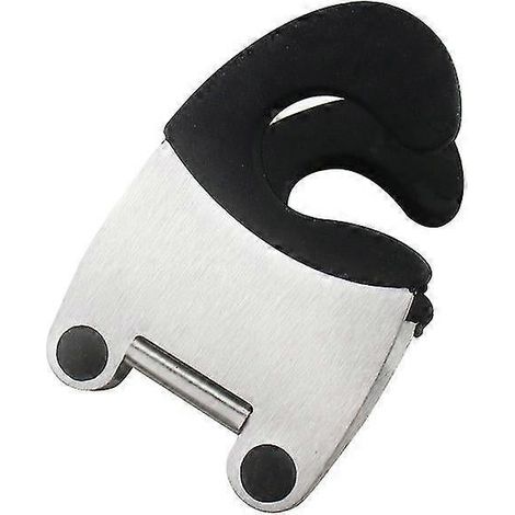 Pinces latérales pour casseroles, repose-cuillère, support de cuillère, pinces en acier inoxydable, support pour spatule et ustensiles de cuisine, support pour la cuisson (3 pièces) (1/5)