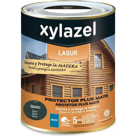 Holzschutz plus Dekorieren matt Ebenholz 0,25 l