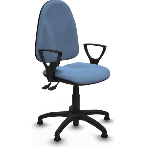 Piqueras y Crespo BFN01RT Silla de oficina azul cielo (1/3)