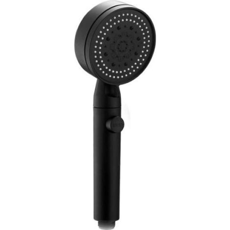 Pommeau De Douche - 5 Modes D'arrosage - Buse En Silicone Anti-colmatage - Bouton Stop - Haute Pression - Économiseur D'eau - 1 Pièce (1/4)