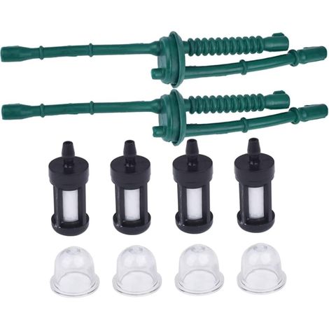 Bulle d'huile de carburateur, bulbe d'amorce de Tuyau de Carburant à Gazon Compatible avec STIHL FS38 FS45 FS46 FS55 10pcs-carburettor (1/5)