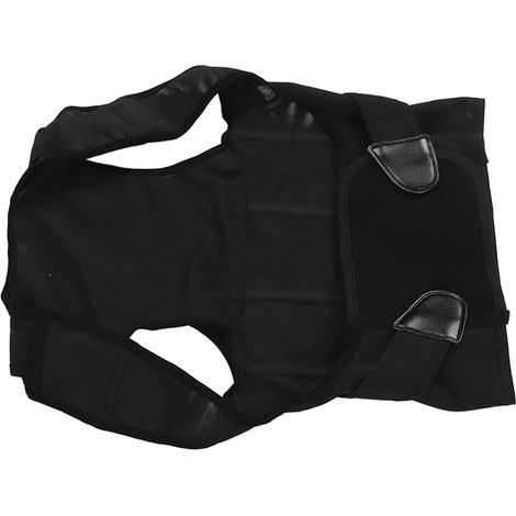 Correcteur de Posture pour Hommes et Femmes - Soutien Dorsal Ajustable Noir Taille XL (1/5)