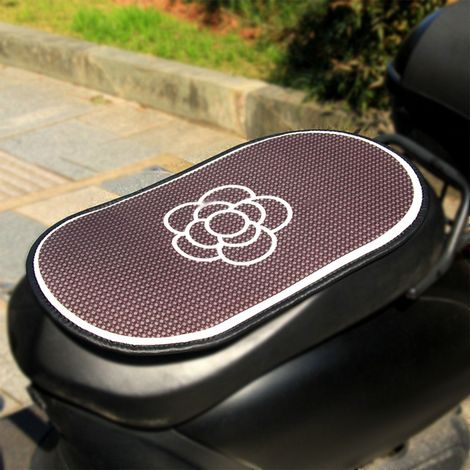 Kühlendes Kissen für Elektroautositze, Sonnenschutz gegen Sonnenbrand, Sommer-Motorradabdeckung, Sonnenschutzabdeckung, Modell 3, belüftet, komfortabel. (1/5)