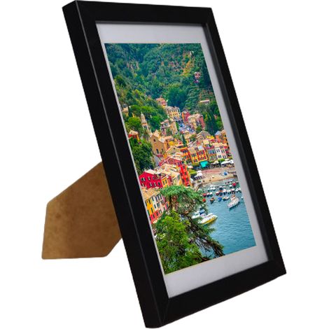 Cornice portafoto 15/15 BASIC M044 nera 15x21 cm