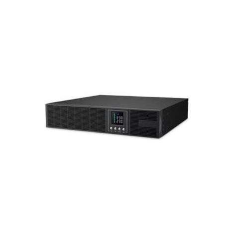 Atlantis Land Onduleur Serveur Online A03-OP1302-RC 1300VA 900W Tour/Rack 2U 2 Batteries USB/RS232/EPO 8xIEC Slot SNMP