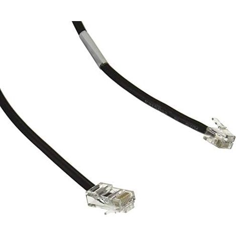 APG - Druckerschnittstellenkabel CD-102A Verbindungskabel zwischen Kassenschublade und Drucker 1 RJ-12 Stecker - 1 RJ-45 Stecker Anschluss an EPSON und Star Drucker. (1/5)