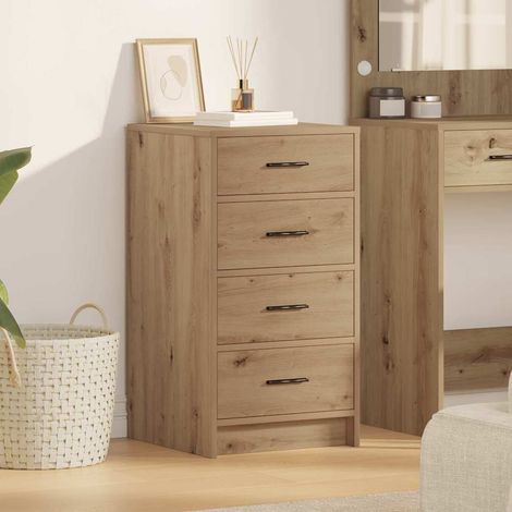 Sideboard Artisan-Eiche 40 x 41 x 75 cm Holzwerkstoff (1/5)